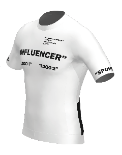 Jersey Pro 4 Ciclismo Influencer Blanco