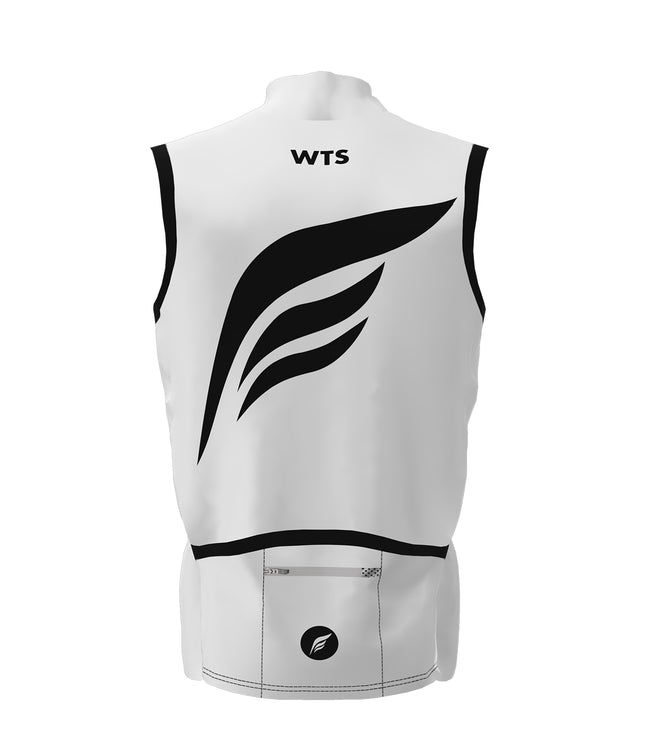 Chaleco Ciclismo Tricapa Trex WTS Blanco