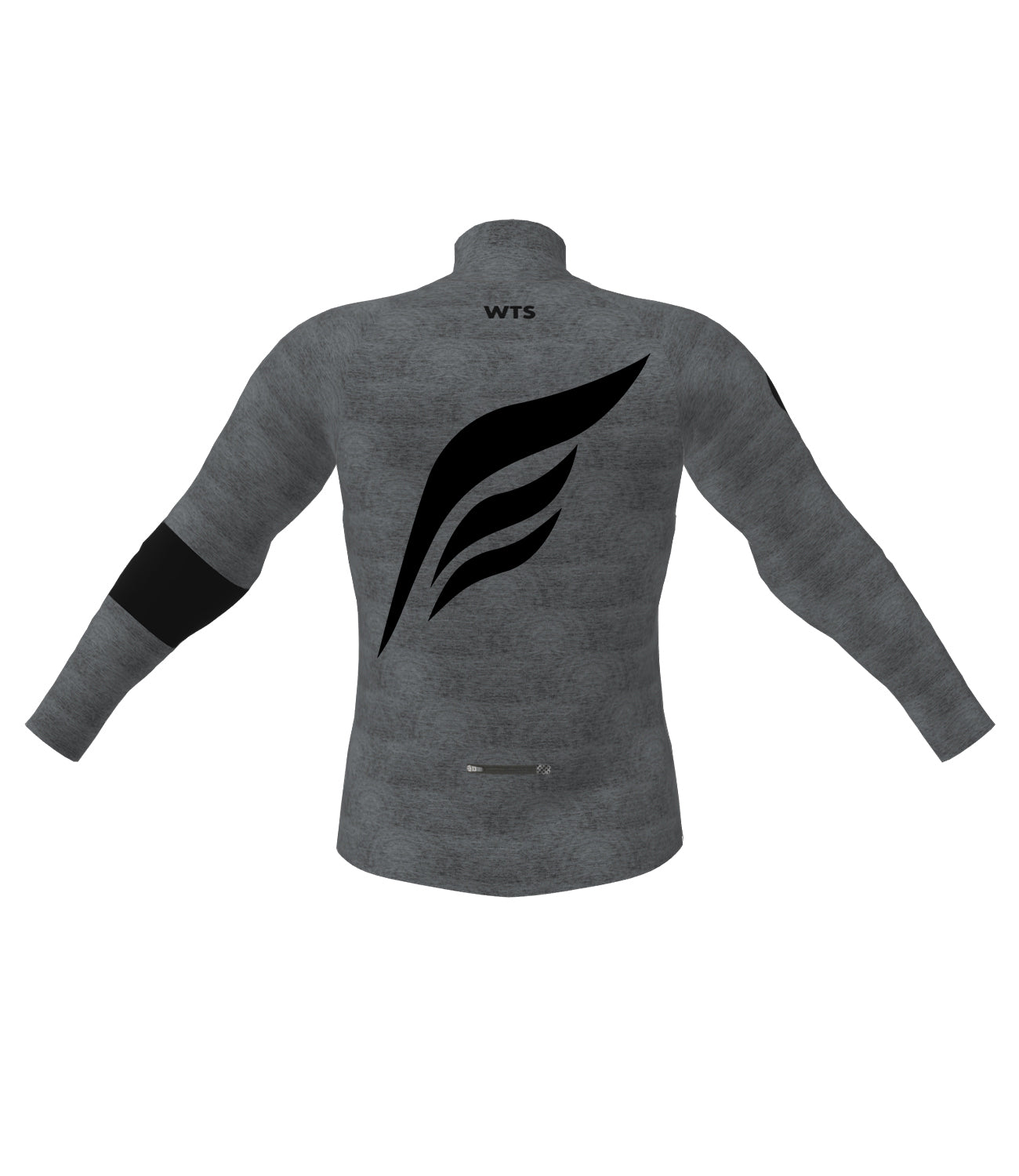 Chamarra Ciclismo Flash Impermeable WTS Gris