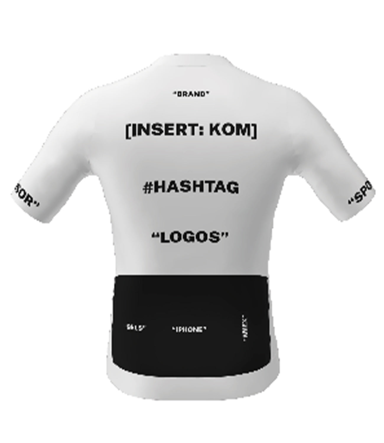 Jersey Pro 4 Ciclismo Influencer Blanco