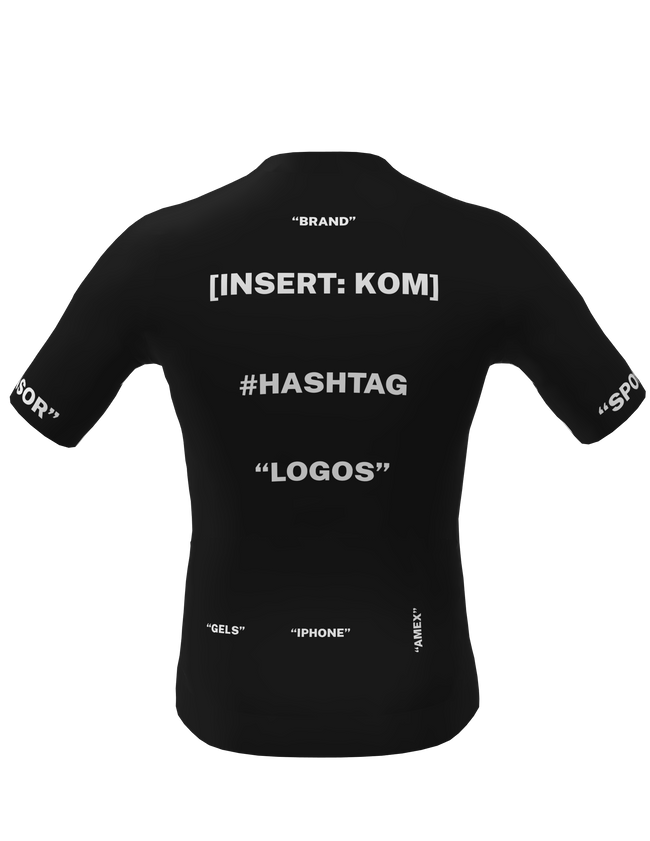 Jersey Pro 4 Ciclismo Influencer Negro